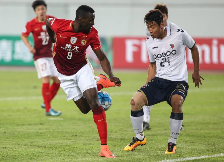 Jackson Martínez es una de las principales figuras que tendrá la líga de China este año. FOTO REUTERS