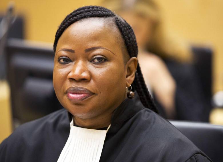 La fiscal de la Corte Penal Internacional, Fatou Bensouda, es abogada y fue ministra de Justicia de Gambia, país en el que nació. Desde 2012 se desempeña como fiscal de la CPI. FOTO Afrika news