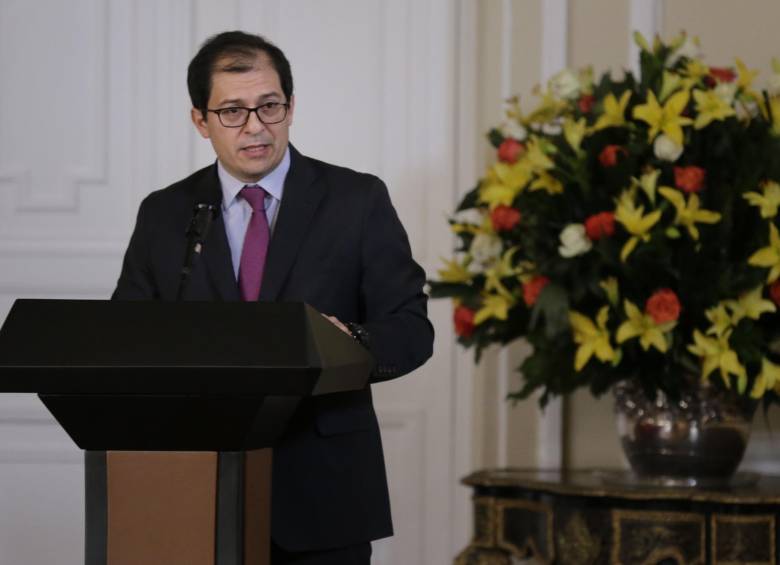 Fiscal General de la Nación, Francisco Barbosa. FOTO COLPRENSA