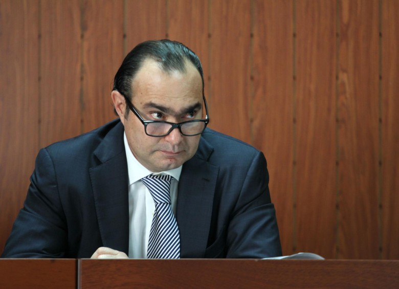 El magistrado de la Corte Constitucional, Jorge Pretelt, quien es investigado en la actualidad por la Comisión de Acusación de la Cámara. FOTO COLPRENSA