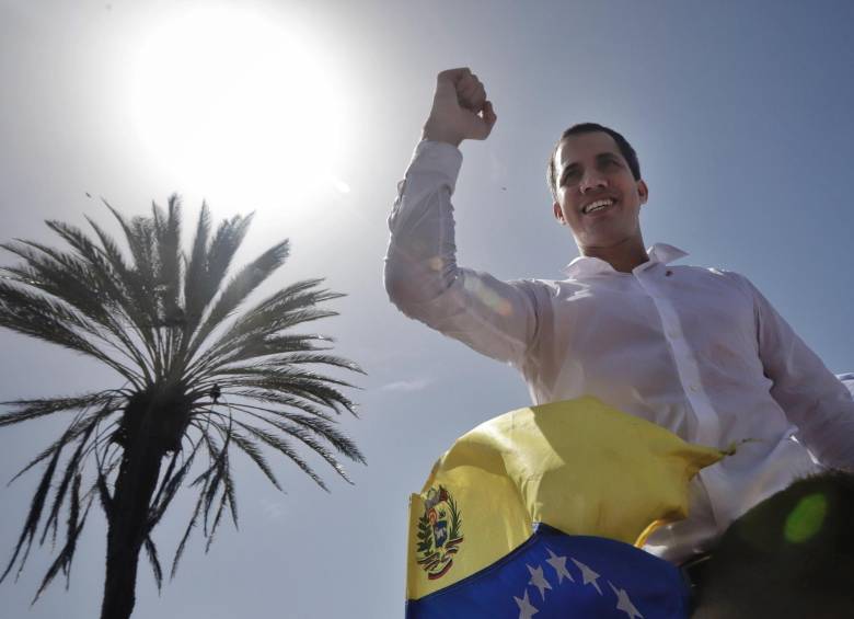 Presidente interino de Venezuela, Juan Guaidó. FOTO: EFE