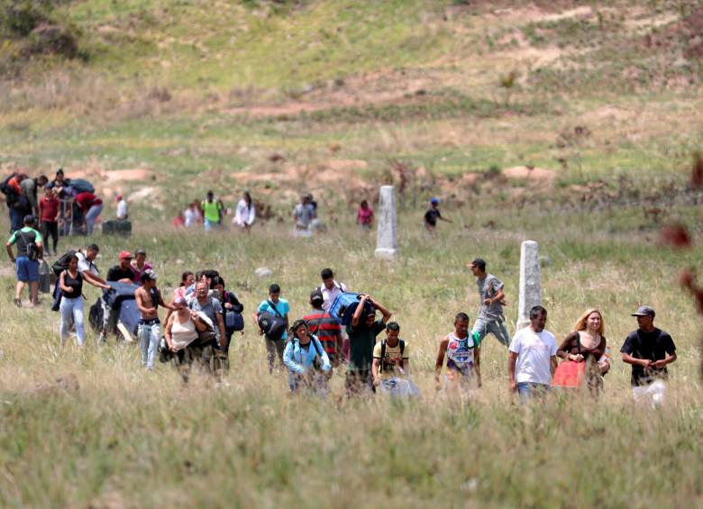 Pacaraima, estado de Roraima en Brasil, frontera con Venezuela. FOTO Reuters