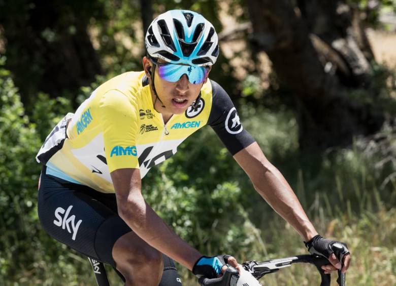 Gracias a sus destacados resultados, Egan Bernal ya goza de respeto en el lote internacional de ciclismo. FOTO ARCHIVO