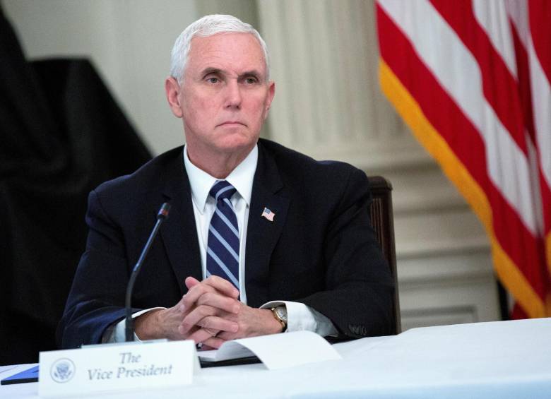 Vicepresidente de Estados Unidos Mike Pence. FOTO: EFE
