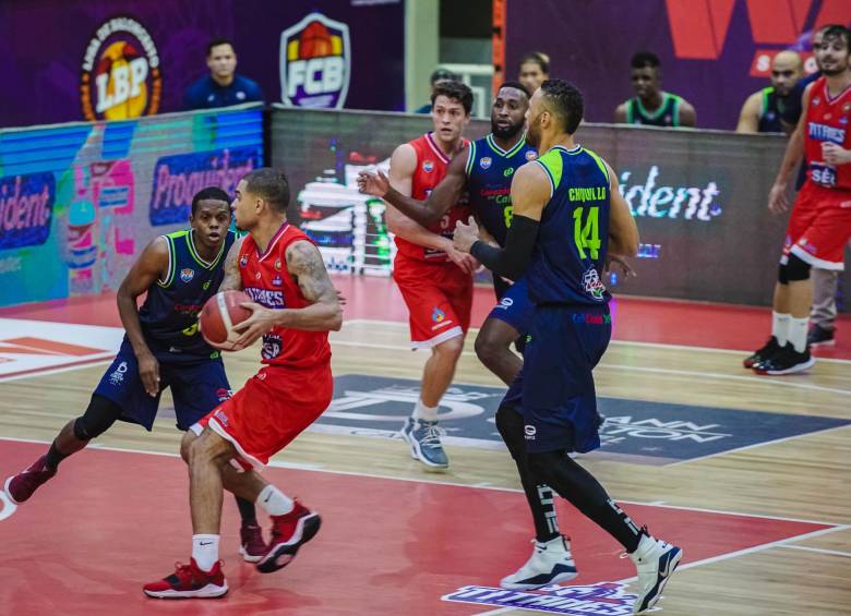 Team Cali y Titanes definen al campeón de la Liga Profesional de baloncesto en Cali. FOTO CORTESÍA DPB