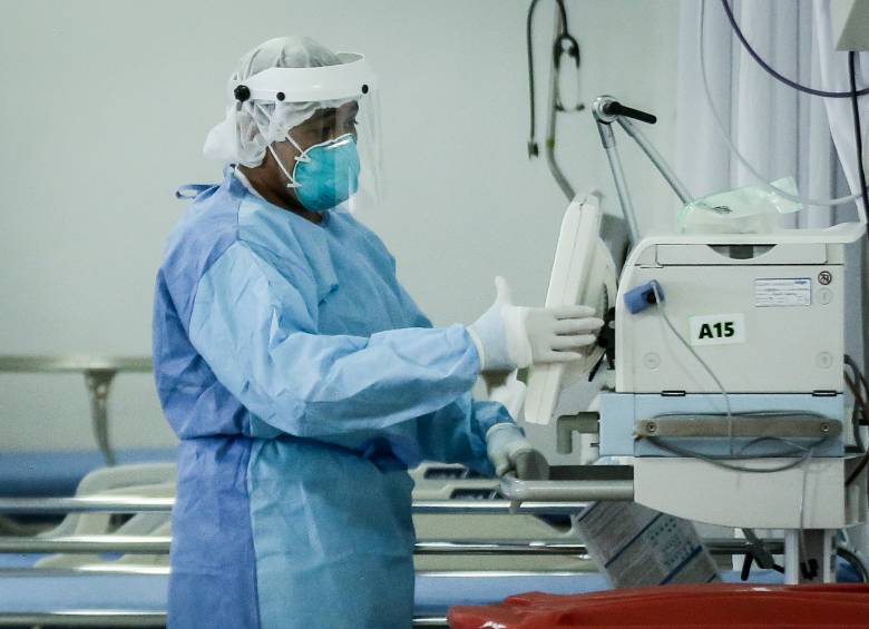 Trabajadores del sector salud. FOTO Colprensa