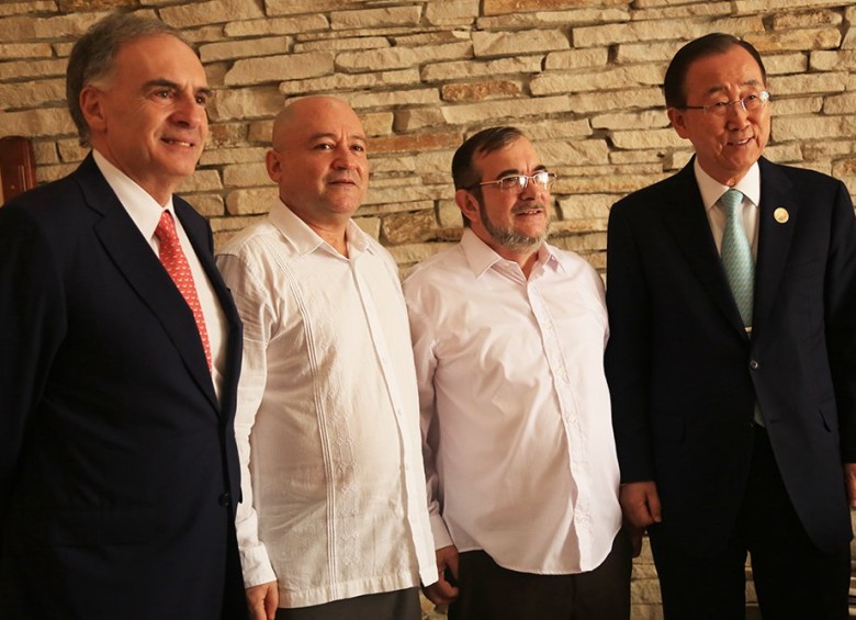 Ban Ki-moon se reúne con Timochenko en La Habana