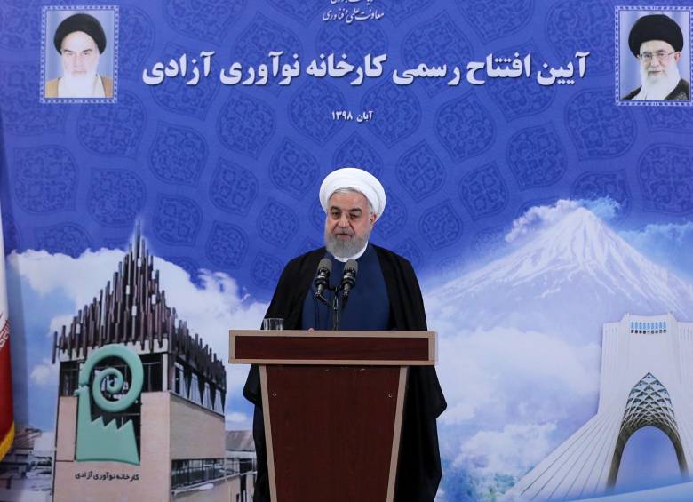 El presidente iraní, Hasán Rohaní, anunció las medidas. FOTO EFE