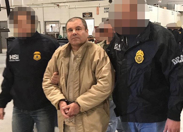 El “Chapo” Guzmán fue extraditado el pasado 19 de enero. FOTO AFP