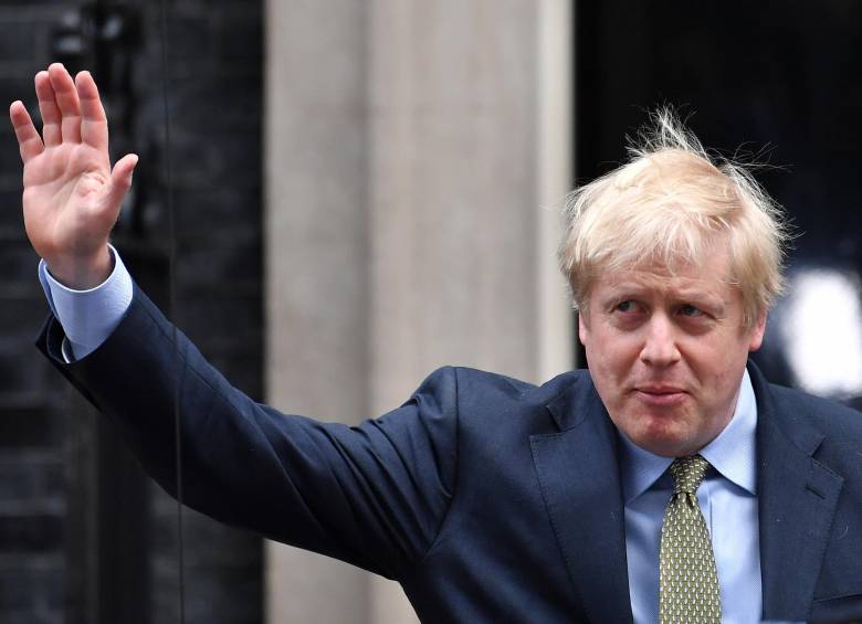 El primer ministro británico, Boris Johnson, obtuvo una aplastante mayoría en las legislativas que le permitirá sacar al Reino Unido de la UE por la puerta grande. FOTO AFP