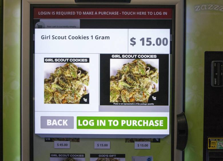 La ciudad de Seattle, en Estados Unidos, inauguró este martes sus primeras dos máquinas expendedoras de marihuana. FOTO REUTERS