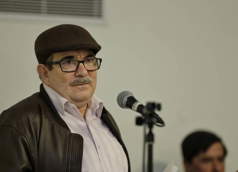 Rodrigo Londoño, presidente del Partido la FARC. FOTO: COLPRENSA