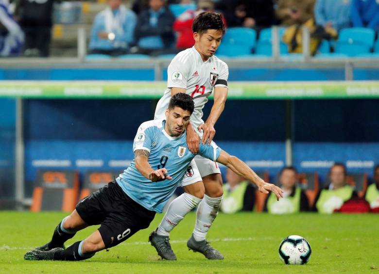 Japón dio la sorpresa con su empate frente a Uruguay. FOTO EFE