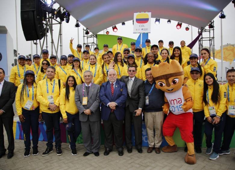 La delegación nacional se instaló en Lima para el inicio de las Justas. FOTO CORTESIA COC