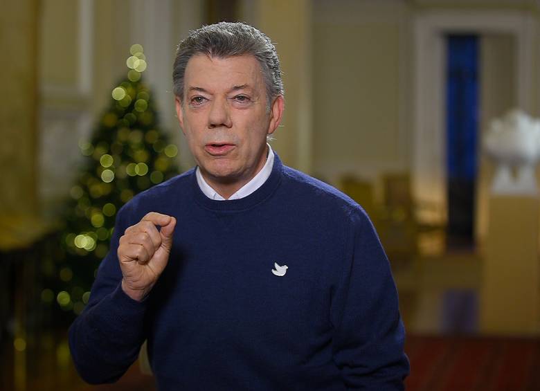 Este 31 de diciembre se dio la última alocución presidencial del año. FOTO Cortesía Efraín Herrera - SIG