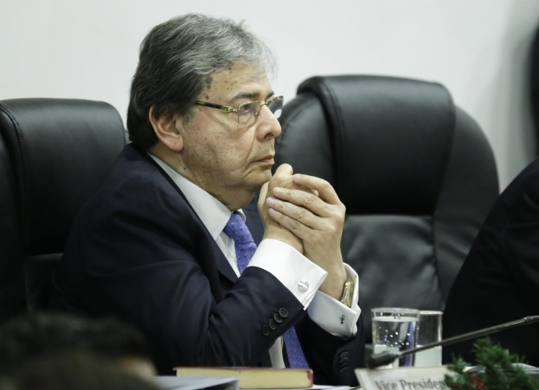 Carlos Holmes Trujillo, Ministro de Defensa. FOTO COLPRENSA