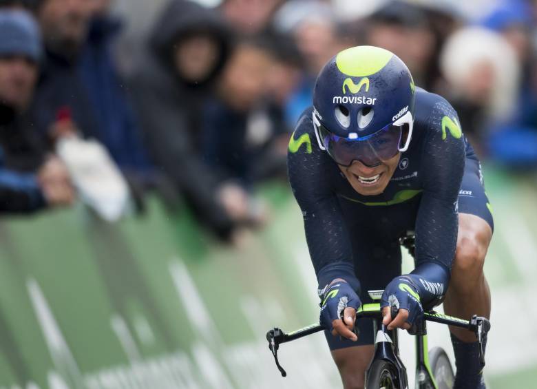 Nairo Quintana, quien en este momento se prepara en su natal Boyacá, ha ganado la Vuelta a Cataluña y el Tour de Romandía este año. FOTO AFP