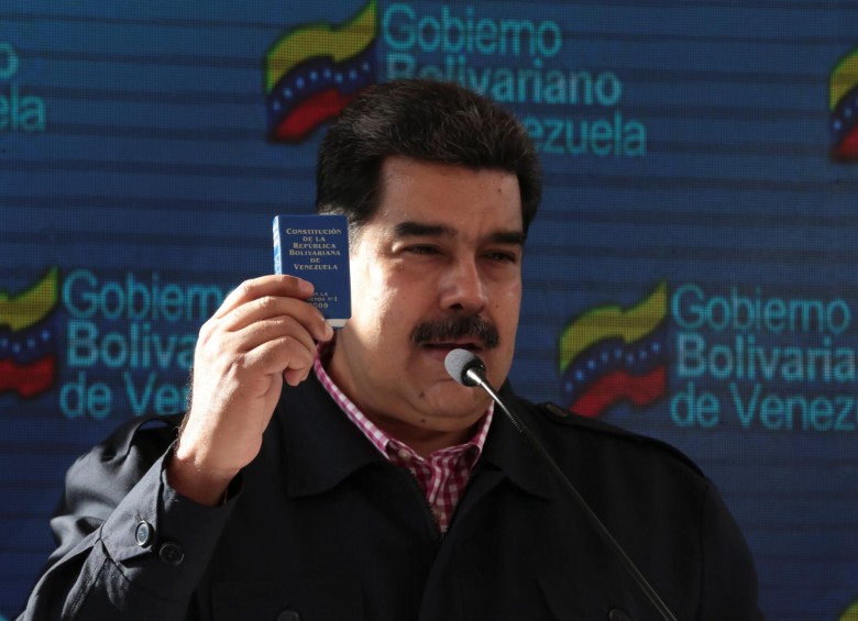 Nicolás Maduro, presidente de Venezuela. FOTO: REUTERS 