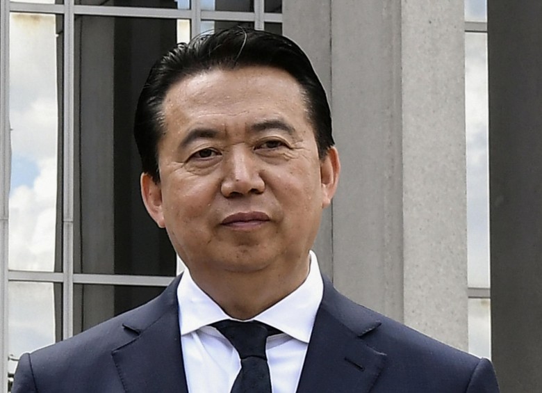 Meng Hongwei, expresidente de Interpol. FOTO: REUTERS