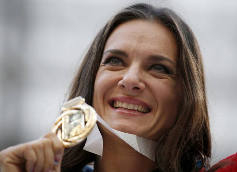 La rusa tiene el récord mundial en su categoría y no compite desde que ganó su tercer título mundial en 2013. FOTO AP