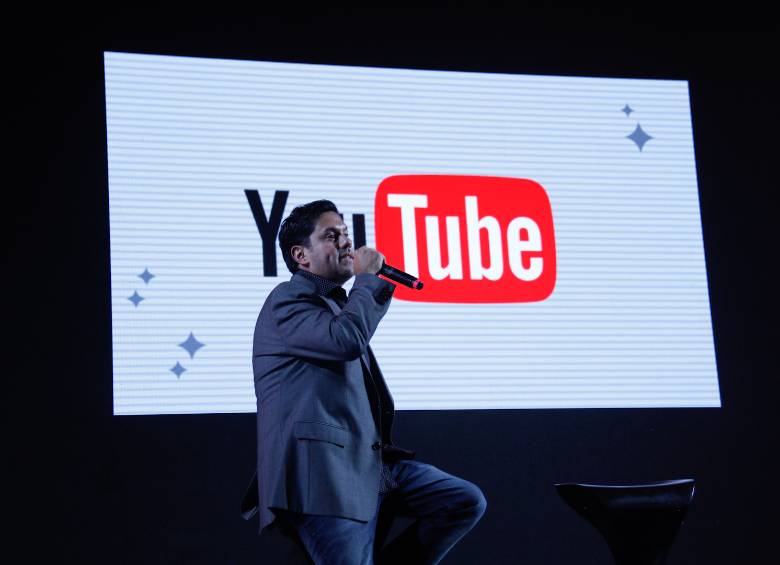 Mauricio Ojeda conversó con youtubers colombianos en la celebración de los 10 años de YouTube FOTO cortesía Google