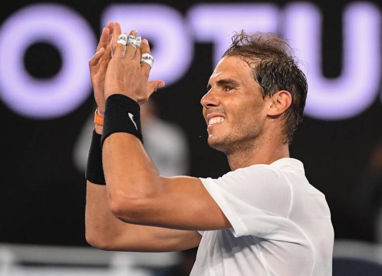 El próximo desafío de Nadal será Raonic, tercer preclasificado. FOTO AFP