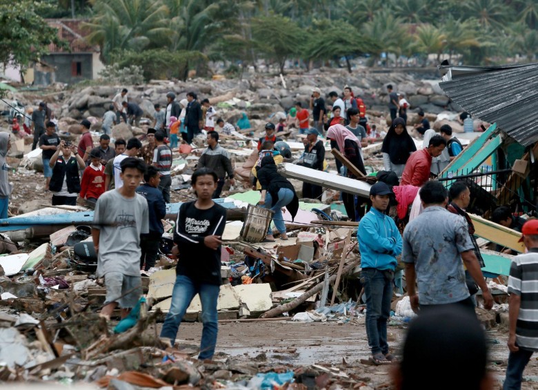 Ttsunami Indonesia: fotos que muestran la tragedia