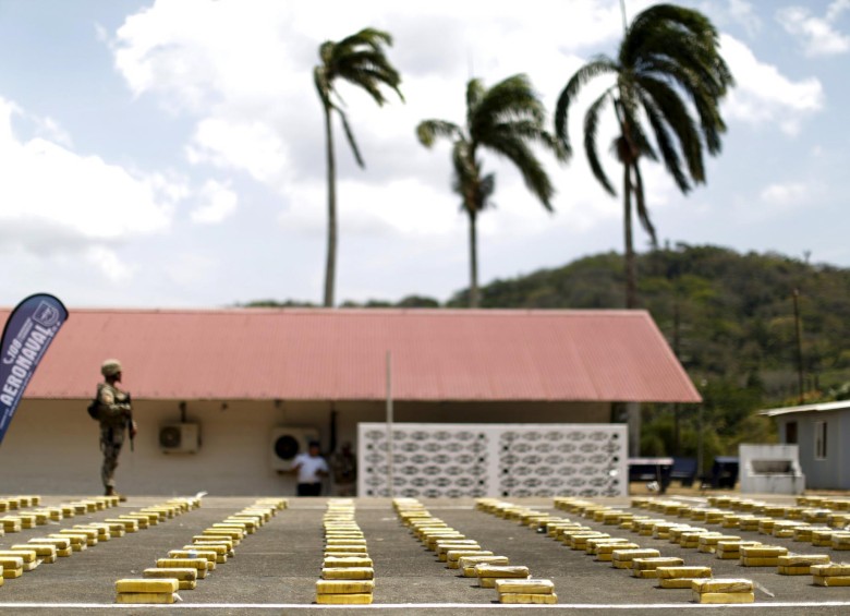 Las autoridades de Panamá incautaron además 547 kilos de cocaína dentro de una embarcación en el norte del Archipiélago de San Blas, en el litoral Pacífico panameño. FOTO Reuters