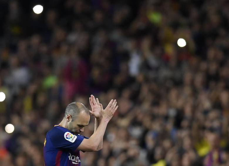 Andrés Iniesta protagoniza, hasta ahora, la transacción más sonora del mercado europeo, en vísperas del Mundial. FOTO: AFP.