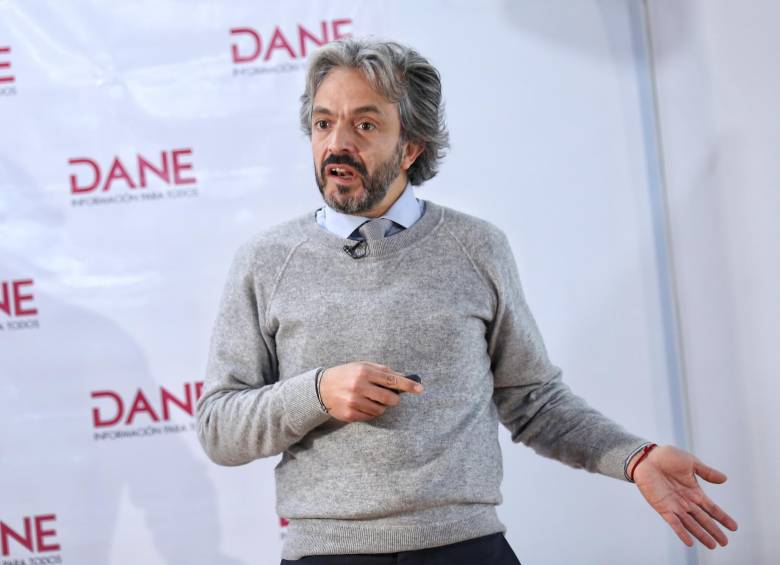 Juan Daniel Oviedo, director del Dane. FOTO: Colprensa.