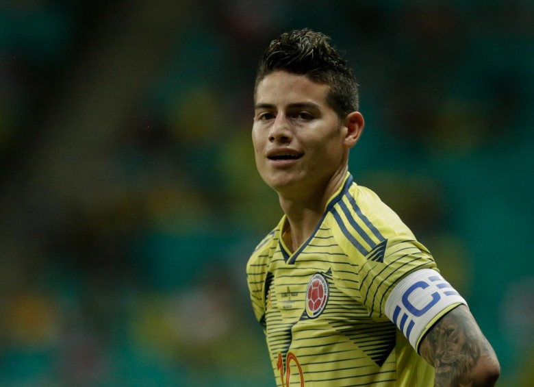 James fue incluido por la Conmebol en el once ideal de la Copa América. FOTO Colprensa