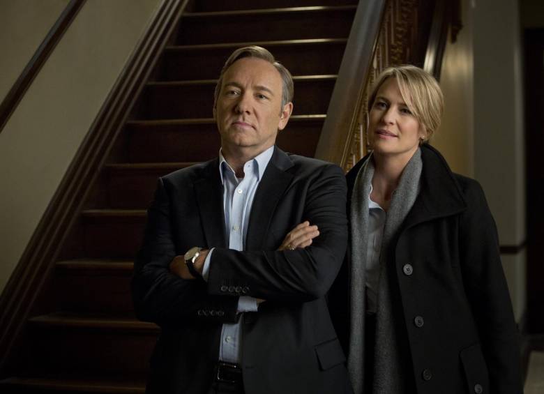 Robin Wright al igual que Kevin Spacey ha aparecido en 52 episodios de la serie. 