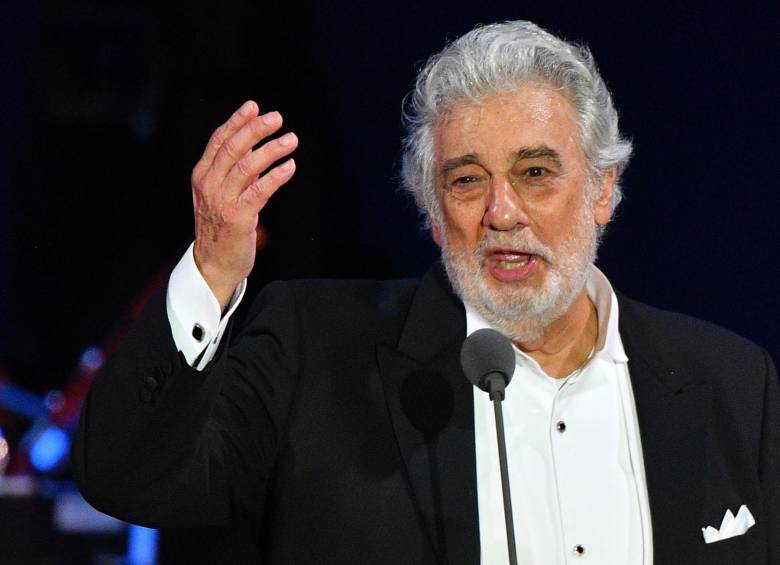 El legendario cantante de ópera Plácido Domingo enfrenta innumerables acusaciones de acoso sexual. Este miércoles renunció como director general de la Ópera de Los Ángeles. Foto: AFP