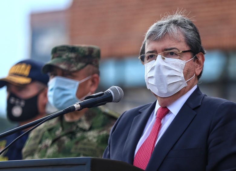 El ministro de Defensa, Carlos Holmes Trujillo. FOTO COLPRENSA