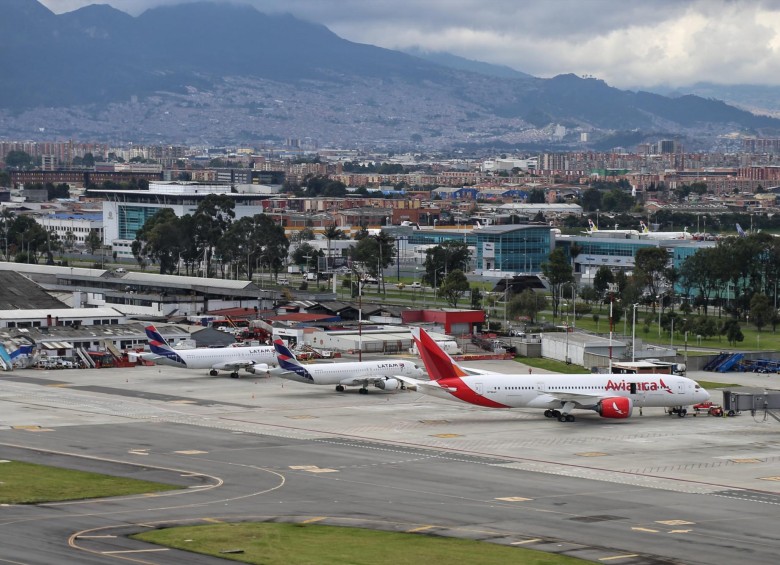 Aeropuerto El Dorado de Bogotá. FOTO COLPRENSA