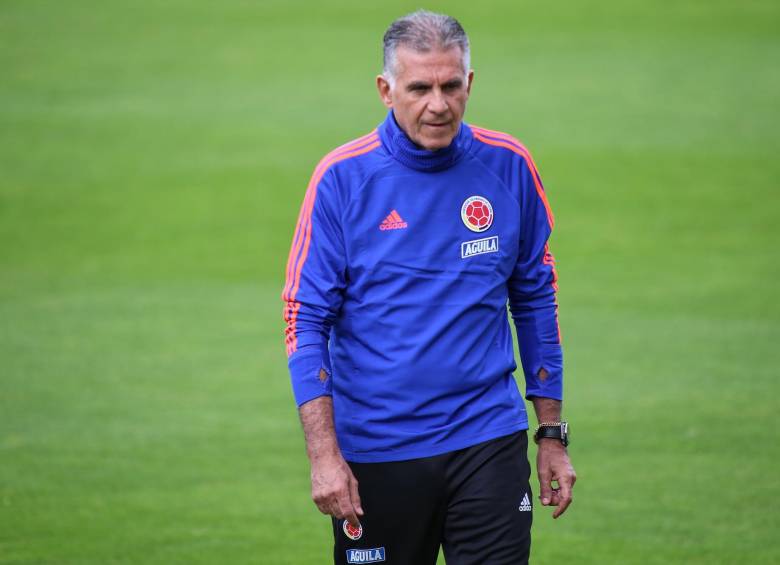 Carlos Queiroz, director técnico de la Selección Colombia. FOTO: Colprensa.