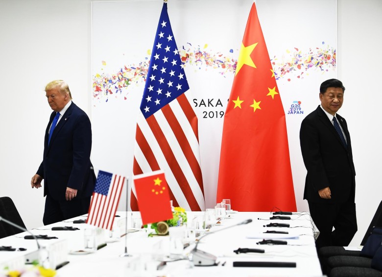 Donald Trump (presidente de Estados Unidos) le dijo el pasado 14 de agosto a Xi Jinping (presidente de China) que una nueva reunión entre los mandatarios podría ser provechosa. FOTO afp