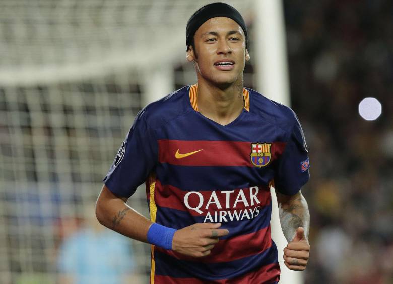 Neymar marcó dos goles para su equipo el Barcelona. FOTO AFP
