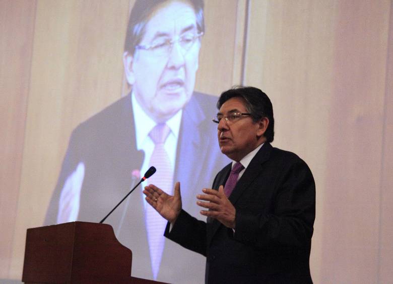 El nuevo fiscal general, Néstor Humberto Martínez, se mostró agradecido por la elección de la Corte Suprema. FOTO Colprensa