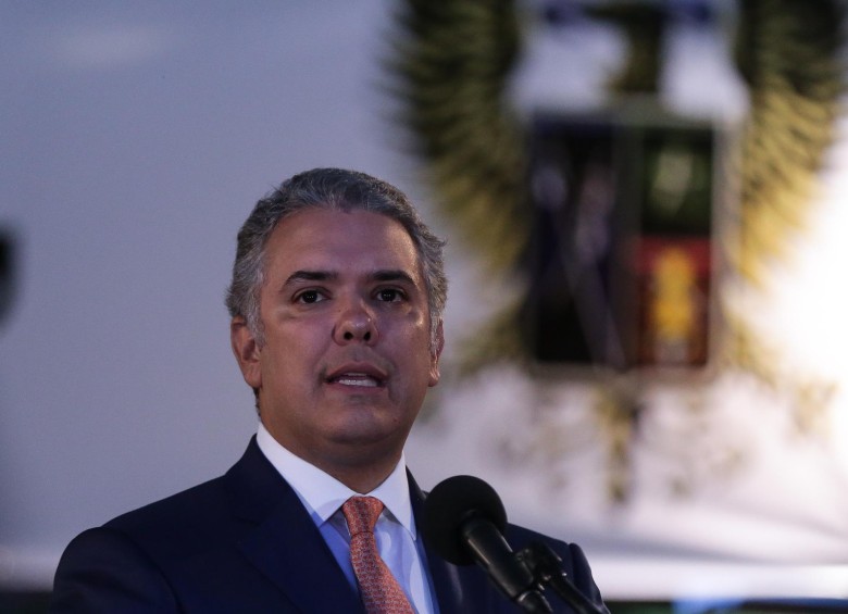 El presidente de Colombia, Iván Duque. Foto: Colprensa