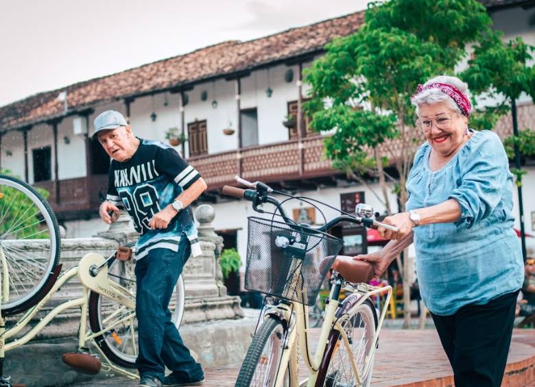 Judith (foto), a sus 78 años, fue la protagonista de un video de música urbana. FOTO Cortesía Camilo sanmartín