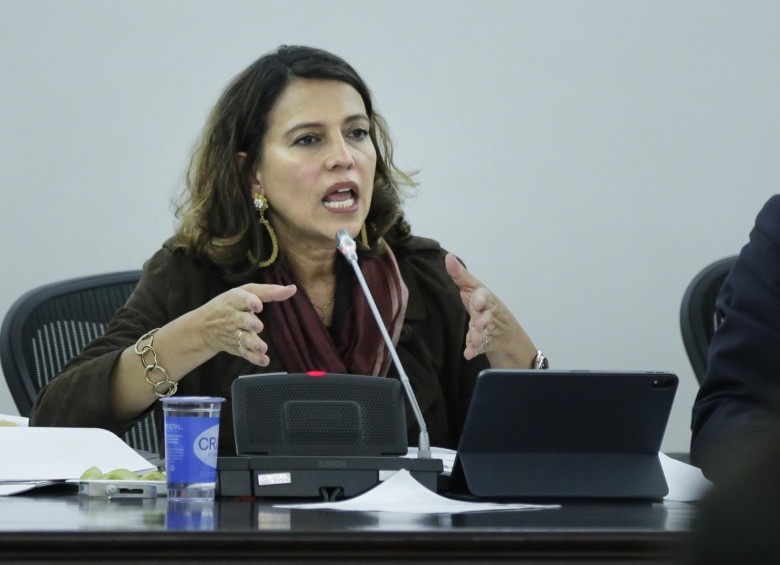 Ministrea del Interior, Nancy Patricia Gutiérrez. FOTO COLPRENSA