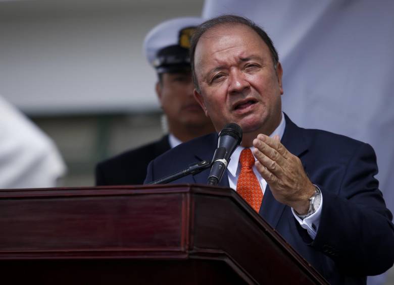 El ministro de Defensa, Luis Carlos Villegas. FOTO ARCHIVO COLPRENSA