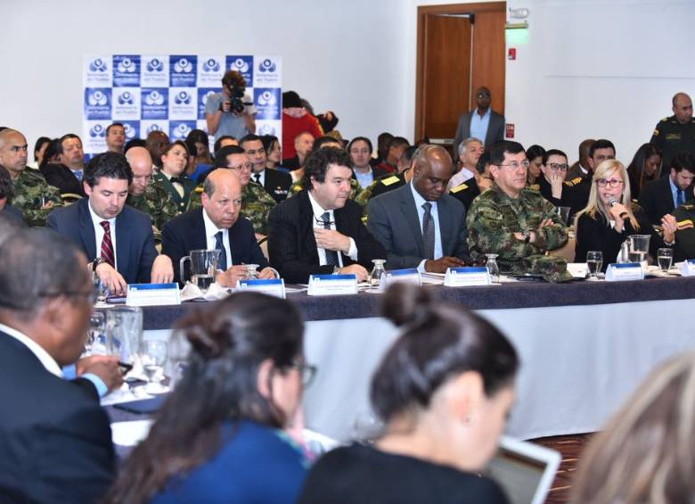 En Bogotá se reunieron las principales autoridades de Chocó y Valle del Cauca. FOTO: DEFENSORÍA DEL PUEBLO