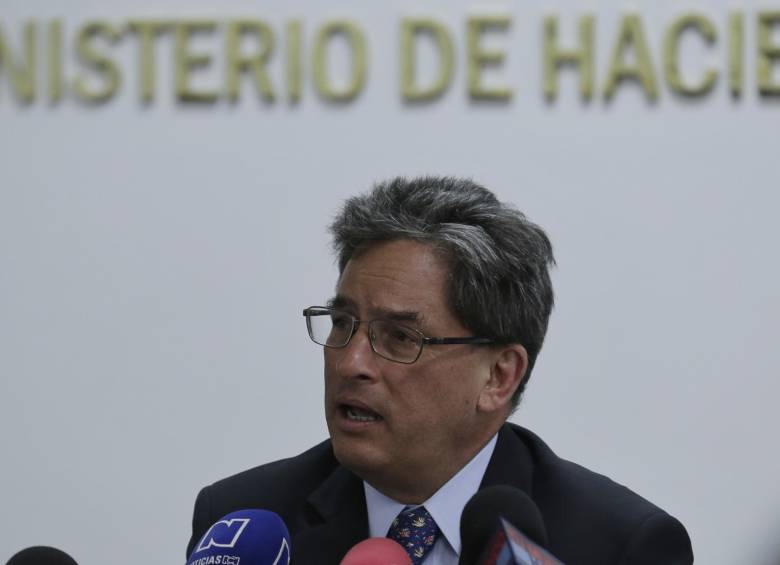 Alberto Carrasquilla, ministro de Hacienda. Foto: Colprensa