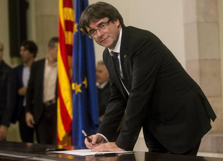 Colombia no comparte una declaración unilateral de independencia. FOTO EFE