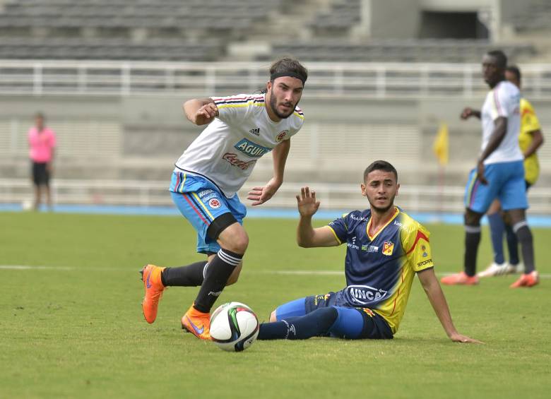 Con sus presentaciones, Sebastián Pérez puede ser un jugador fundamental para ambas Selecciones. FOTO colprensa