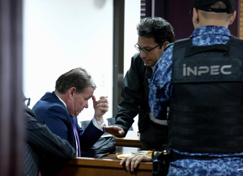 El exsenador Otto Bula durante la audiencia en su contra. FOTO COLPRENSA