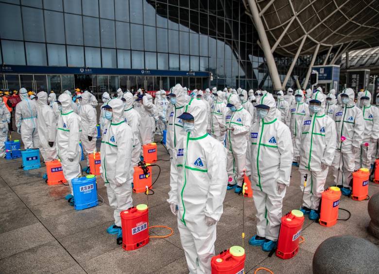 Desde este miércoles, las personas que vivan en la provincia china de Hubei podrán desplazarse libremente. FOTO AFP