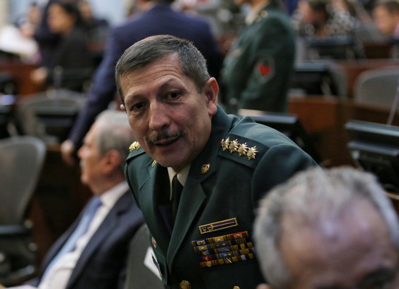 Nicacio Martínez, excomandante del Ejército. FOTO COLPRENSA